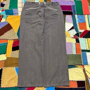 Raiders 2000s Baggy Skater Style Grey Jeans 34Wxx30L